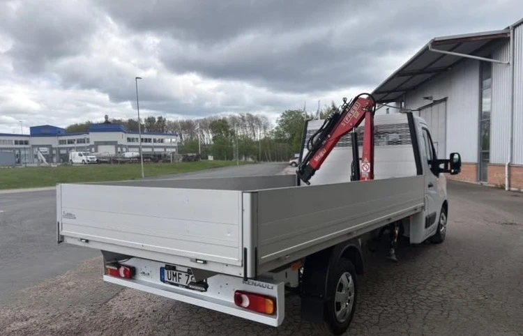 Renault Master 2.3dci + КРАН