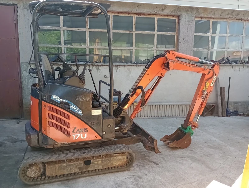 Багер Hitachi Zx17u+ ремарке+ imer m918, снимка 2 - Индустриална техника - 48078124