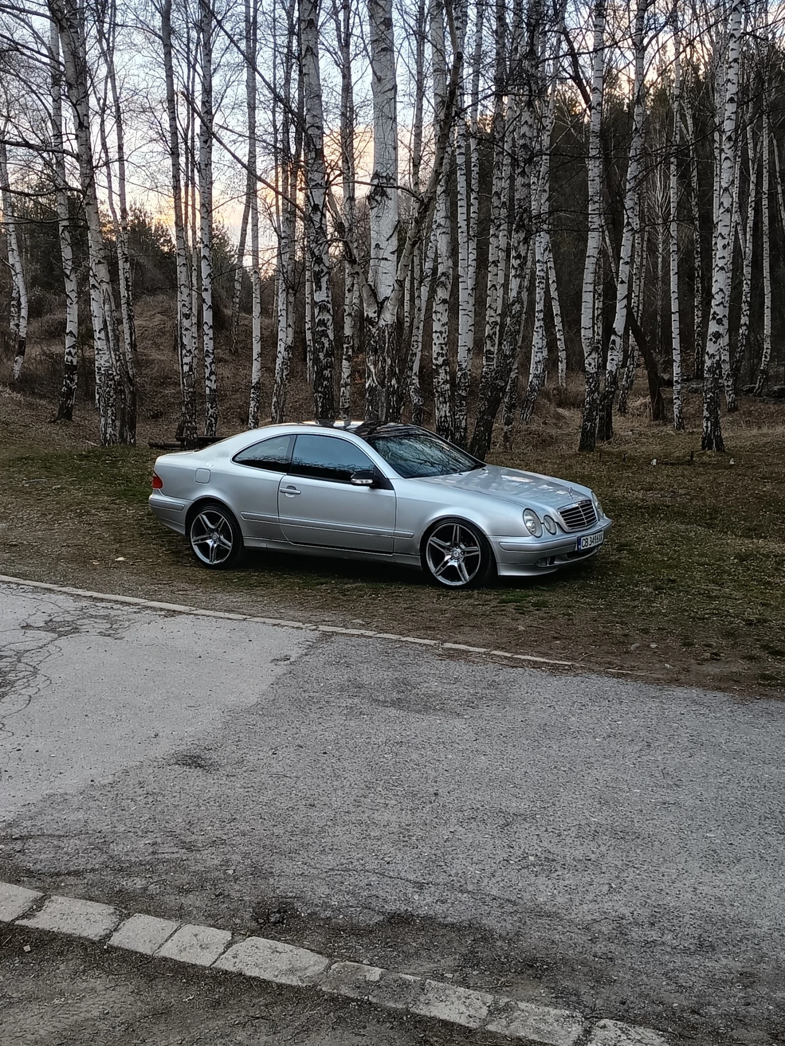 Mercedes-Benz CLK мн.добро газ, снимка 14 - Автомобили и джипове - 54417110