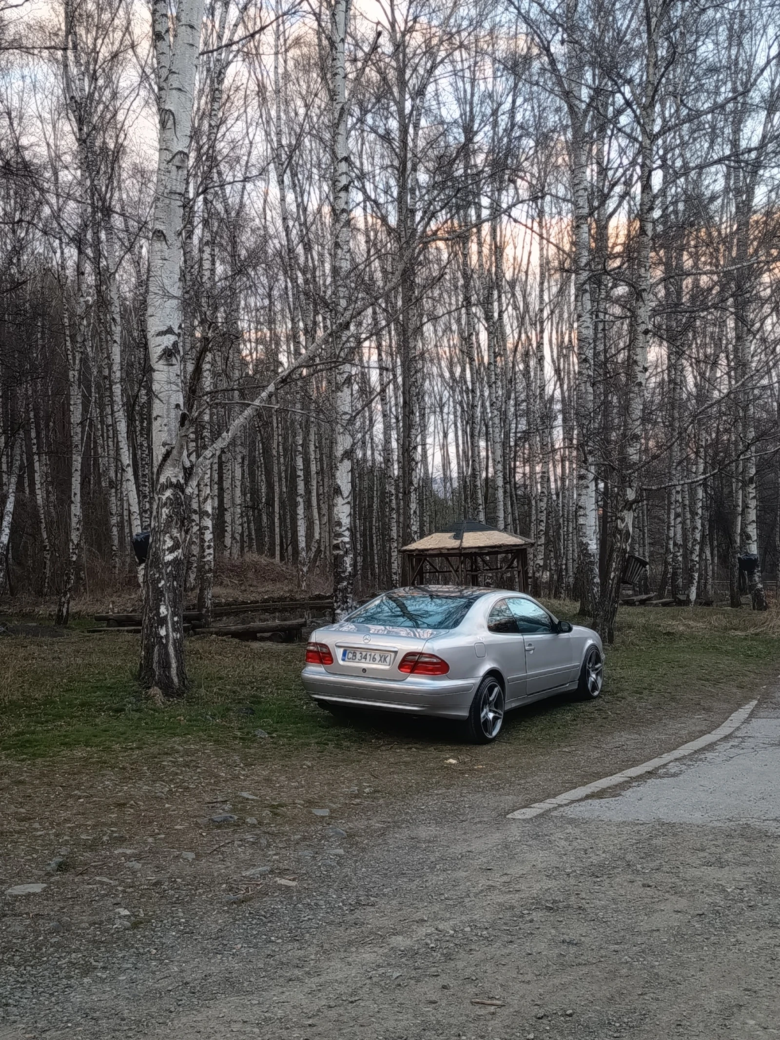 Mercedes-Benz CLK мн.добро газ, снимка 17 - Автомобили и джипове - 54417110