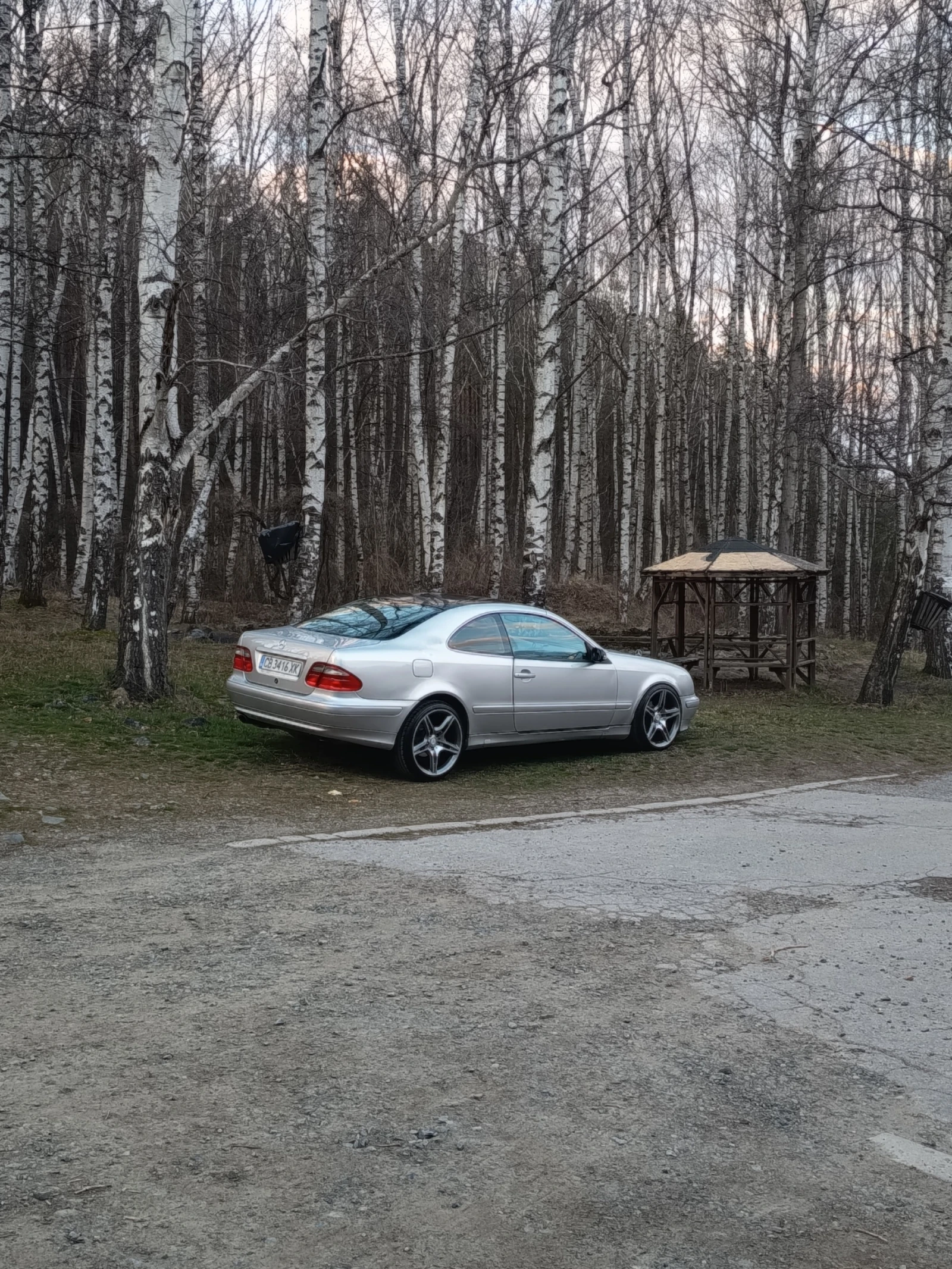 Mercedes-Benz CLK мн.добро газ, снимка 16 - Автомобили и джипове - 54417110
