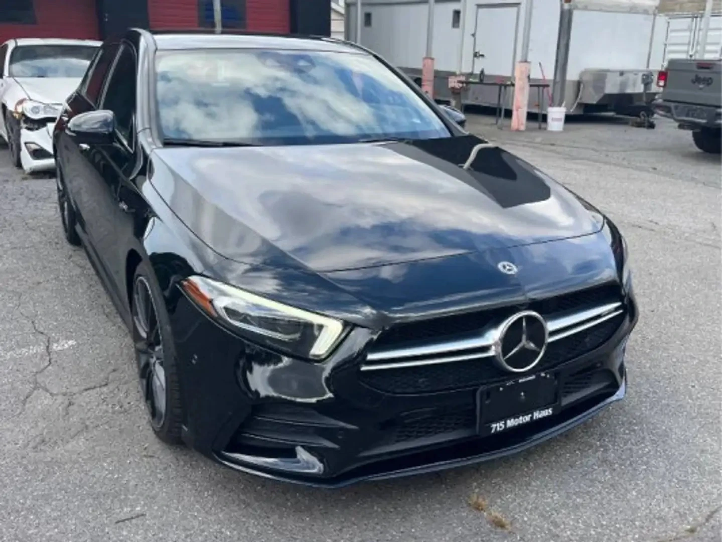 Mercedes-Benz A 35 AMG BURMESTER Цена до България & АвтоКредит, снимка 3 - Автомобили и джипове - 56119208