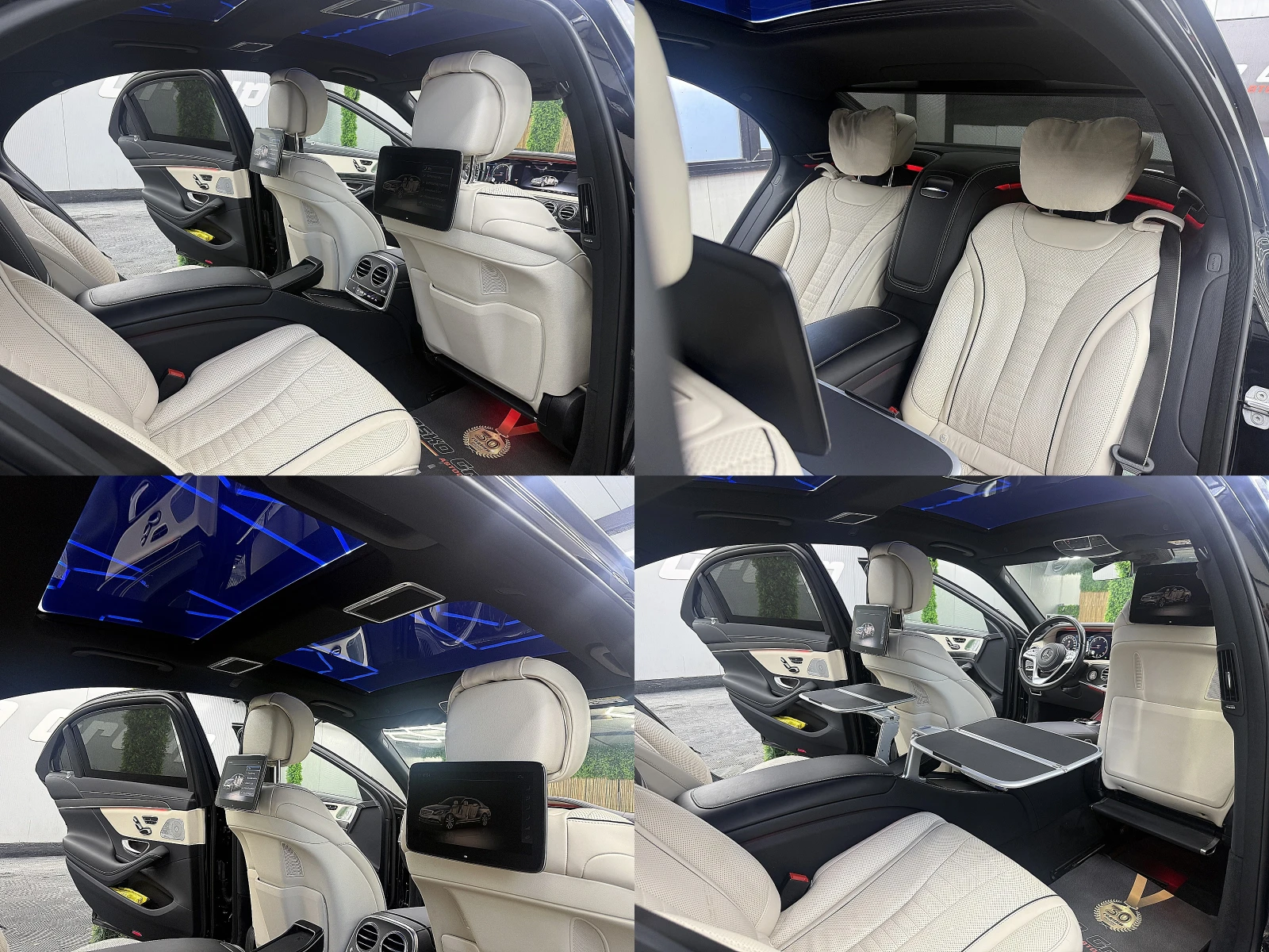 Mercedes-Benz S 350 MAYBAX/LONG/2xTV/PANORAMA/������ ���� ������ | Mobile.bg � ����������� 9