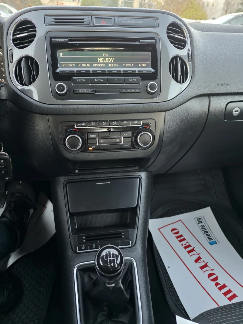 VW Tiguan 1.4tsi, cross, 6 скорости, Евро 5b, снимка 11 - Автомобили и джипове - 52383064