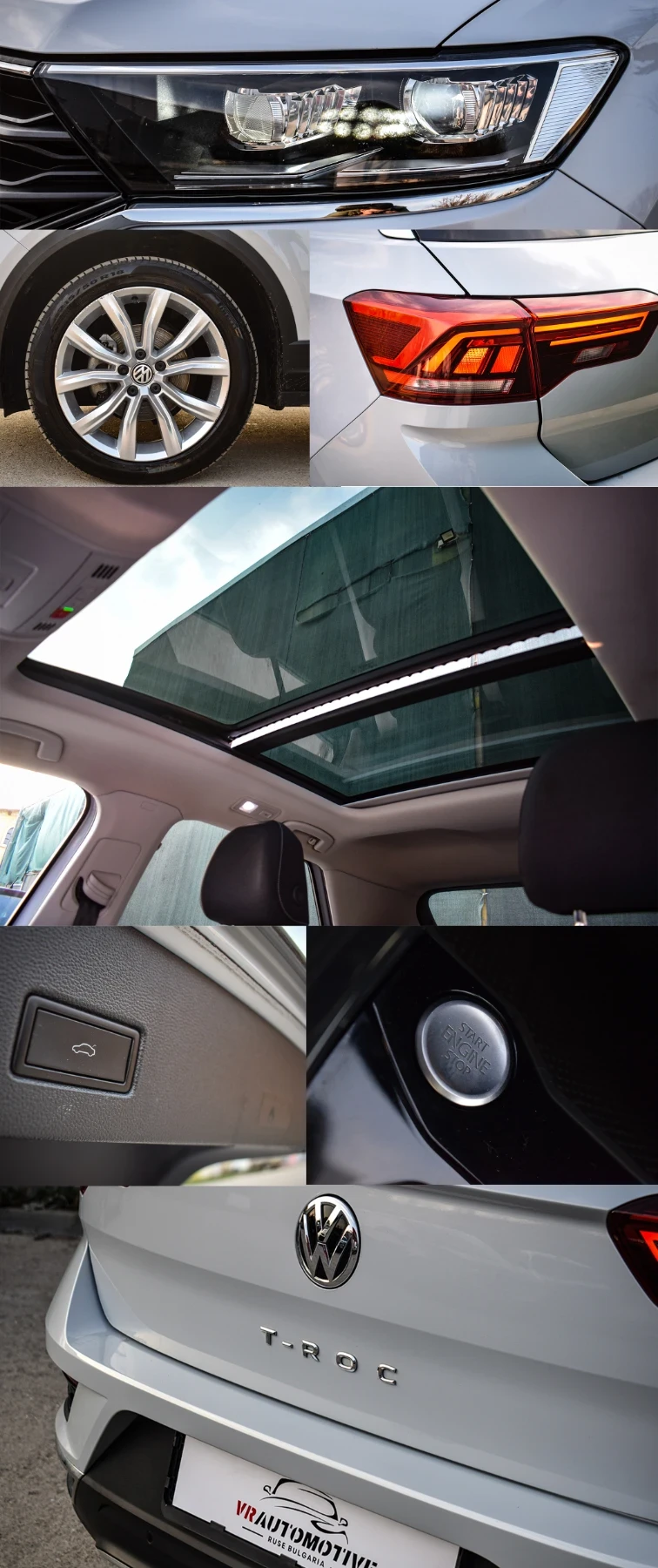 VW T-Roc 1.5 TSI Digital/Keyless/панорама, снимка 16 - Автомобили и джипове - 54843011