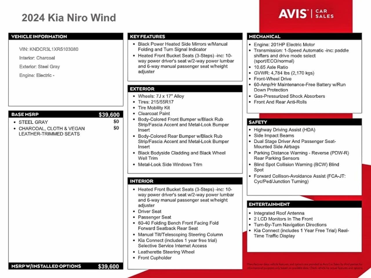 Kia Niro 0.0l Ev Wind, снимка 13 - Автомобили и джипове - 54903040