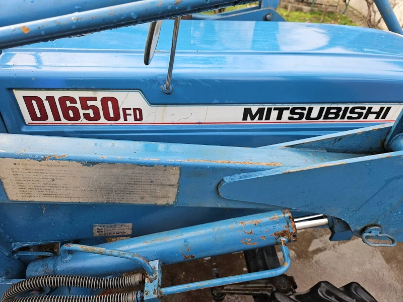 Трактор Yanmar MITSUBISHI-D1650fd, 4x4, снимка 9 - Селскостопанска техника - 53286242