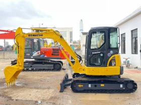 Багер Komatsu 55MR, снимка 9 - Индустриална техника - 53607319
