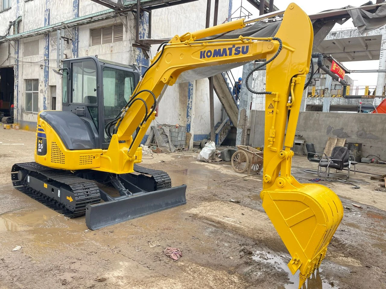 Багер Komatsu 55MR - изображение 5