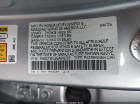 Honda Accord 2.0l Hybrid Sport, снимка 9