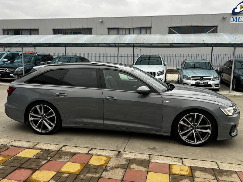 Audi A6 50TDI, S LINE, BLACK, EXCLUSIVE NARDO GREY, PANO, , снимка 4 - Автомобили и джипове - 48238713