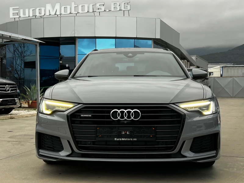 Audi A6 50TDI, S LINE, BLACK, EXCLUSIVE NARDO GREY, PANO, , снимка 2 - Автомобили и джипове - 48238713