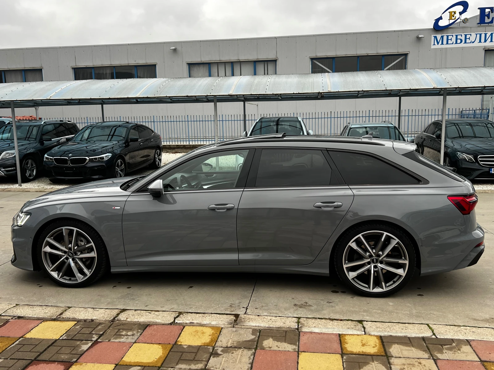 Audi A6 50TDI, S LINE, BLACK, EXCLUSIVE NARDO GREY, PANO,  - изображение 7