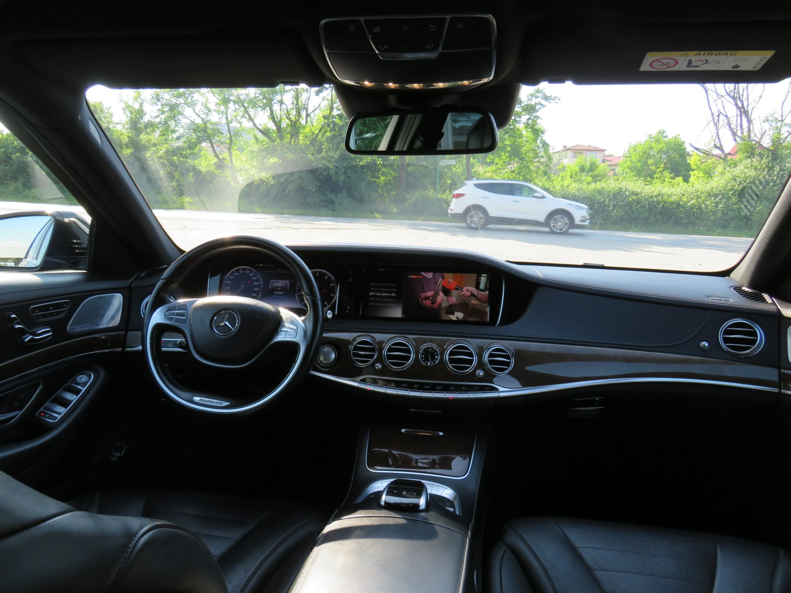 Mercedes-Benz S 500 FULL 6.3 AMG PACK 4X4 TV NIGHT VISION 360 KEYLESS, снимка 12 - Автомобили и джипове - 54835795