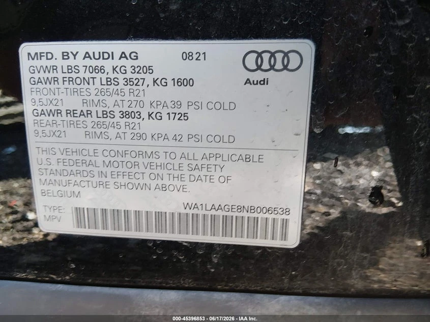 Audi E-Tron Premium Plus Quattro, снимка 9 - Автомобили и джипове - 55140040