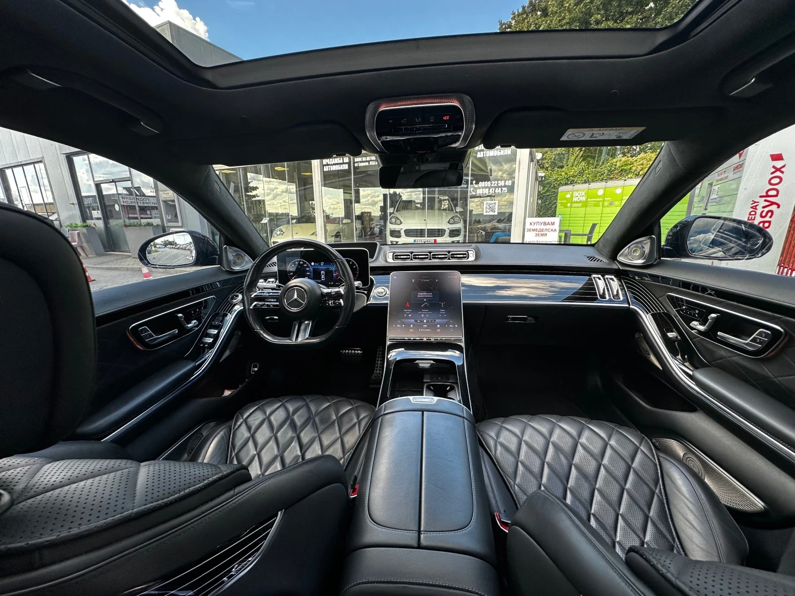 Mercedes-Benz S 580 AMG FULL СОБСТВЕН ЛИЗИНГ 26500 първоначална БАРТЕР, снимка 17 - Автомобили и джипове - 56073934