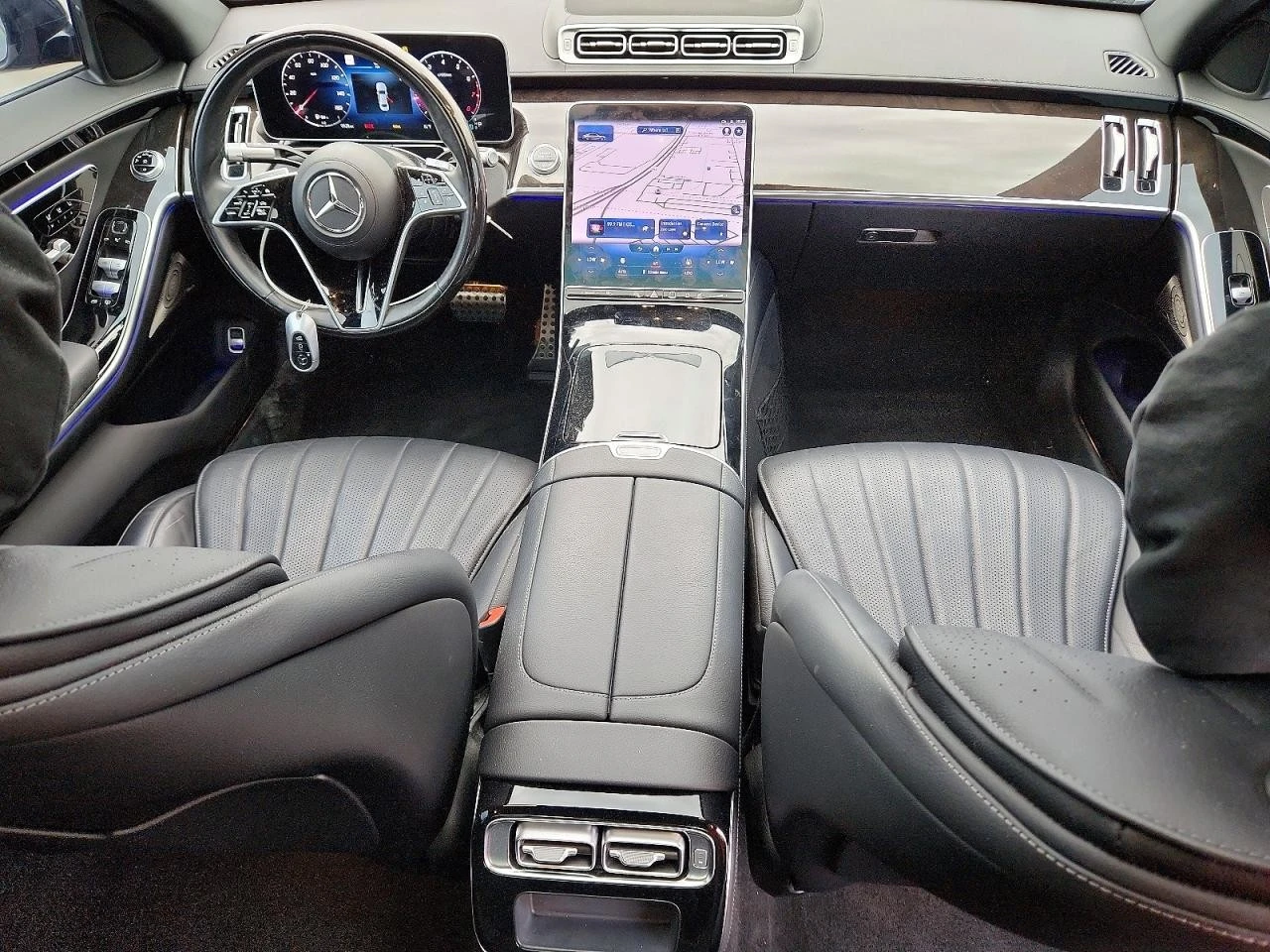 Mercedes-Benz S 500 4MATIC - AMG PKG - BURMESTER - DISTRONIC  | Mobile.bg � ����������� 8