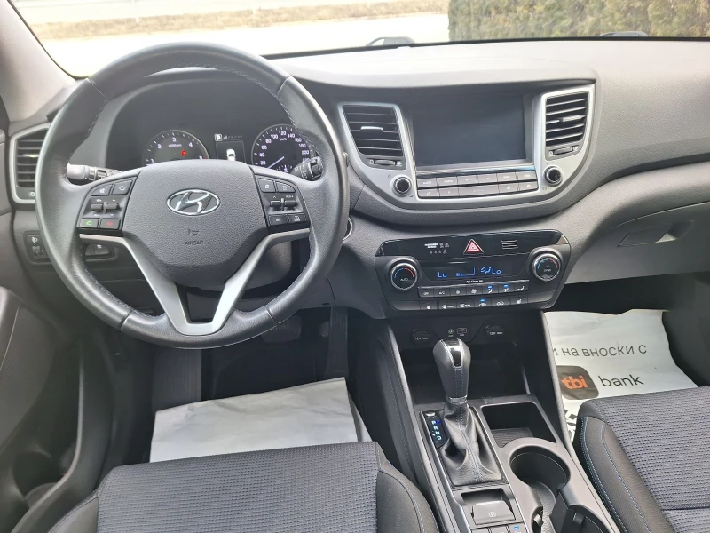 Hyundai Tucson 1.7дизел АВТОМАТ, снимка 14 - Автомобили и джипове - 48792363