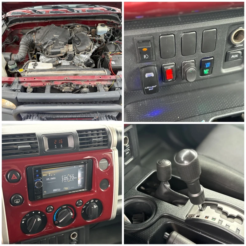 Toyota Fj cruiser 4х4* ЛЕБЕДКА* АВТОМАТ* УНИКАЛНА, снимка 17 - Автомобили и джипове - 53203601