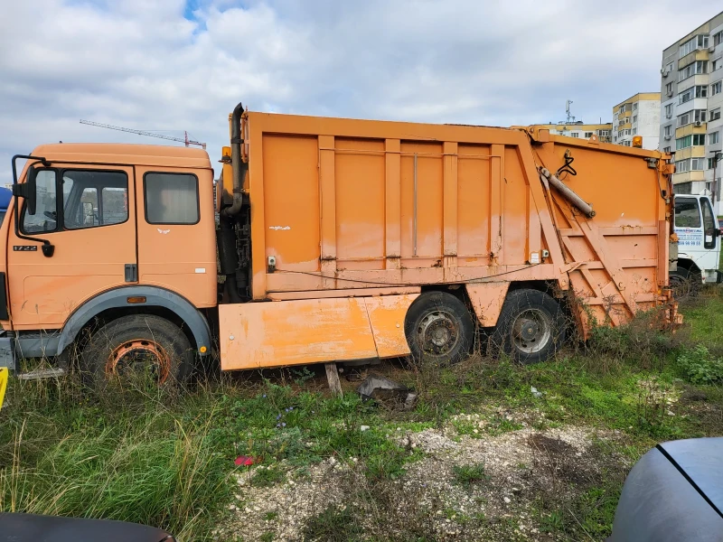 Mercedes-Benz 1722 сметосъбирач, снимка 2 - Камиони - 52746979