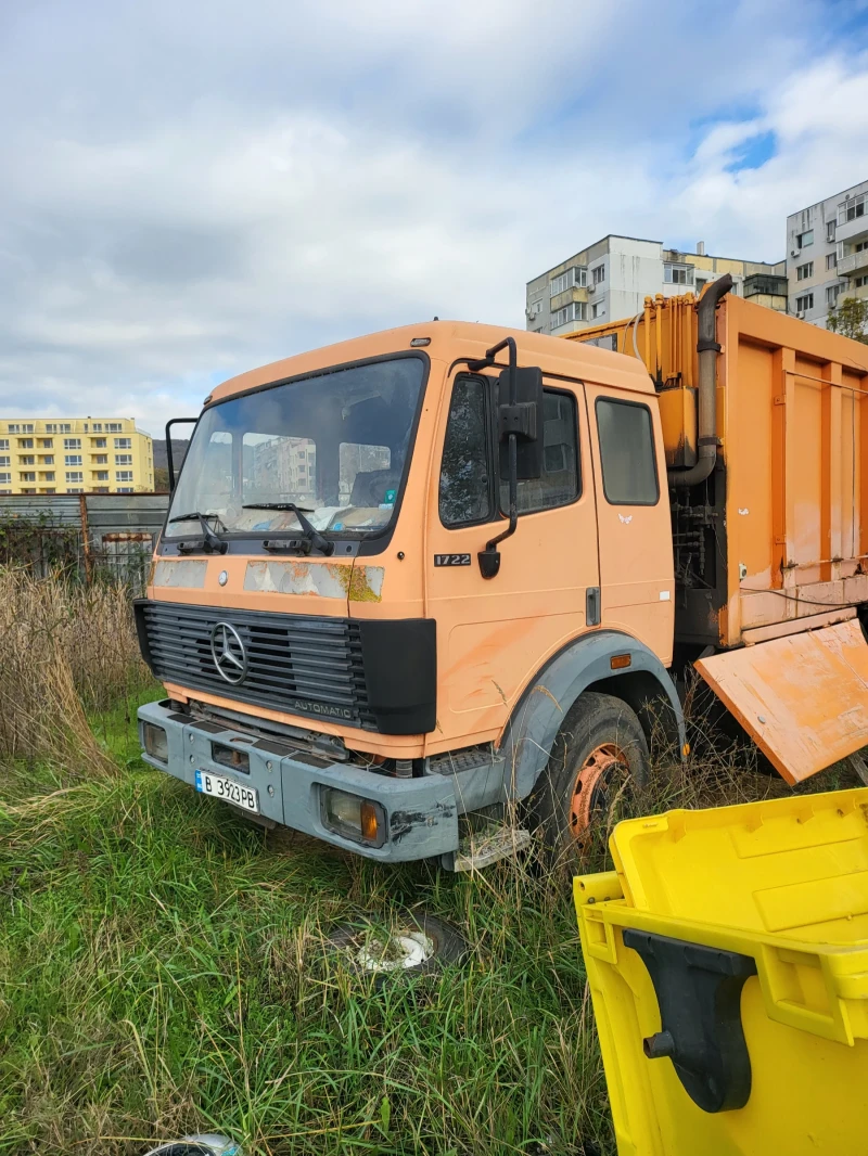 Mercedes-Benz 1722 сметосъбирач