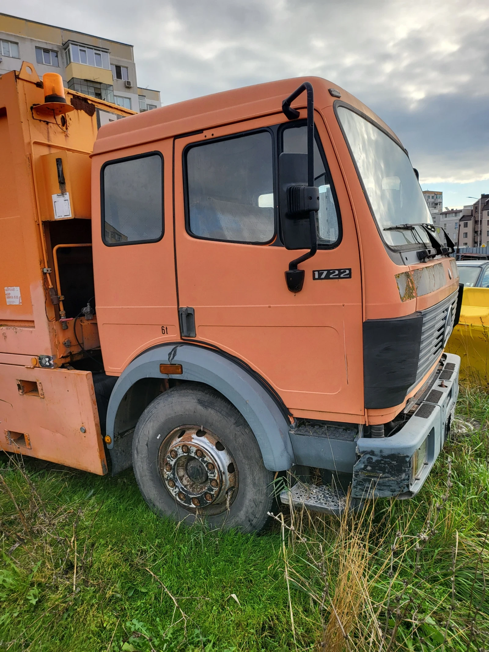 Mercedes-Benz 1722 сметосъбирач - изображение 5