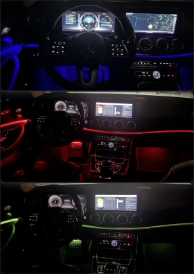 Mercedes-Benz E 220 Widescreen* 9G* LED* Ambient* 360* TOP* БАРТЕР* ЛИ, снимка 12