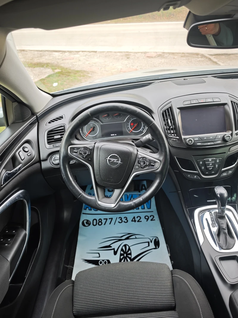 Opel Insignia 2.0CDTI 4х4 АВТОМАТ, снимка 14 - Автомобили и джипове - 50847804