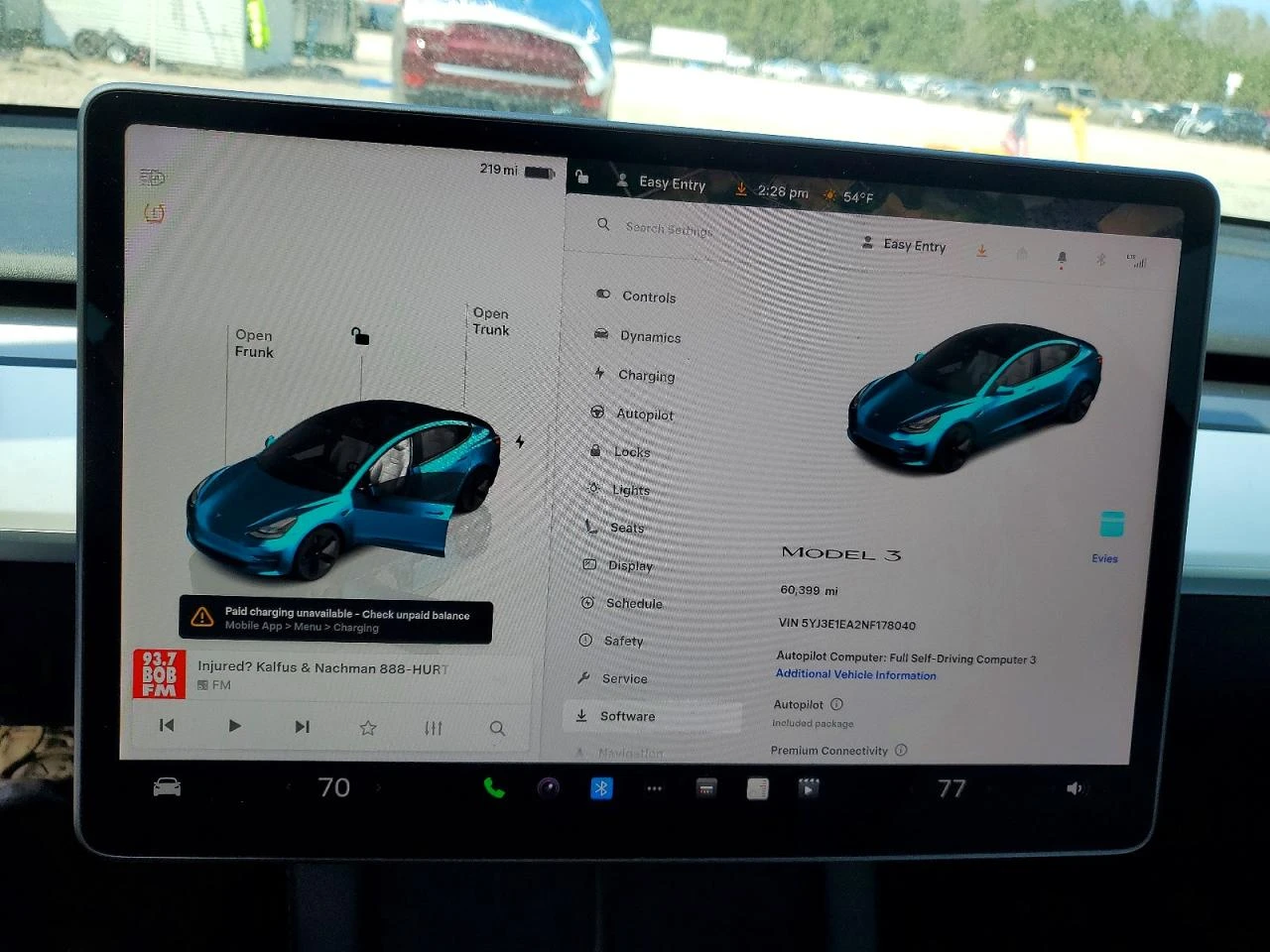 Tesla Model 3, снимка 9 - Автомобили и джипове - 54273371