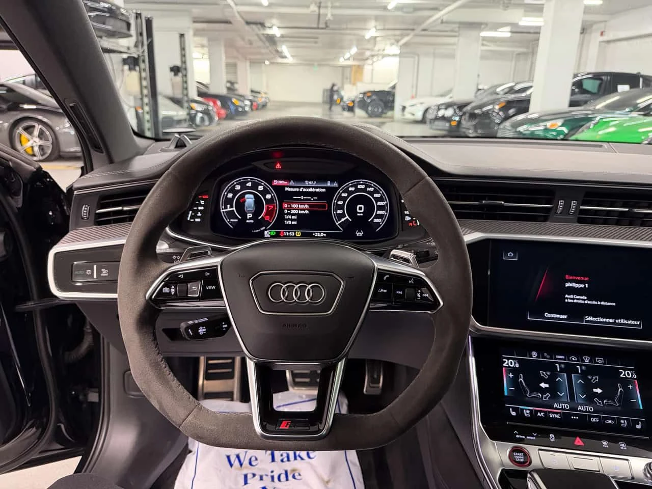Audi Rs6 * 4.0 TFSI * CARFAX * ЛИЦЕНЗИРАН ДИЛЪР, снимка 13 - Автомобили и джипове - 55254631