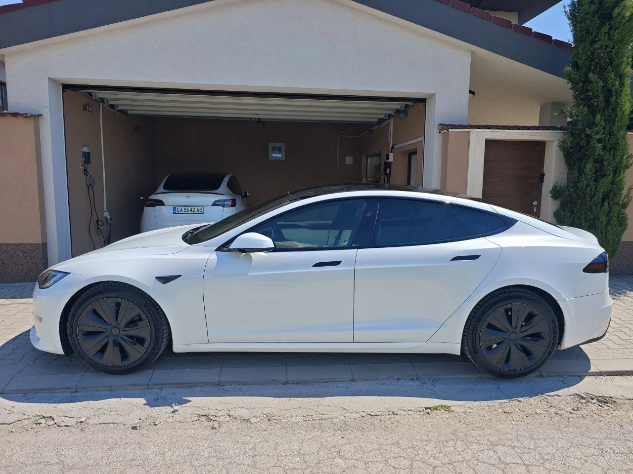 Tesla Model S LR Palladium, снимка 3 - Автомобили и джипове - 56613305