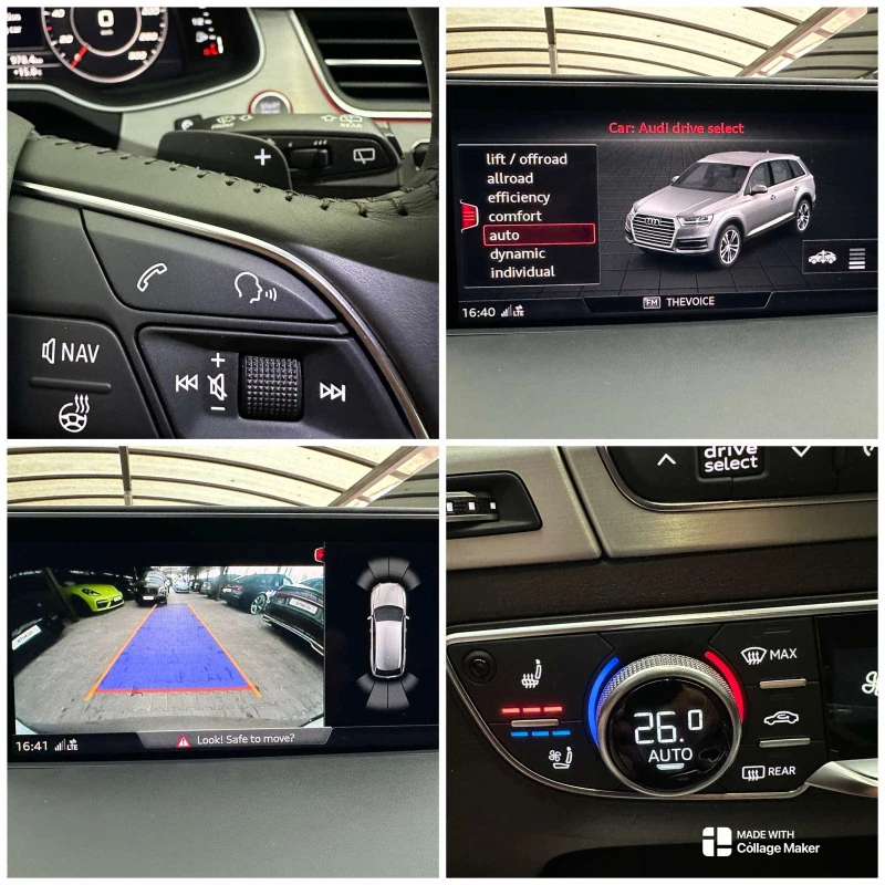 Audi SQ7 4.0TDI/Virtual/Design/BOSE/HuD/Обдухване, снимка 13 - Автомобили и джипове - 47790293