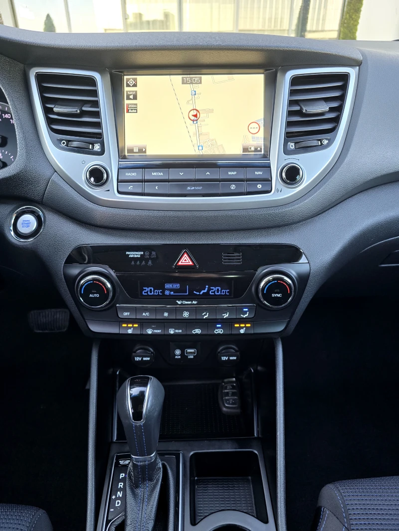 Hyundai Tucson 1.7TD -Excusive -FUUL, снимка 16 - Автомобили и джипове - 48506476