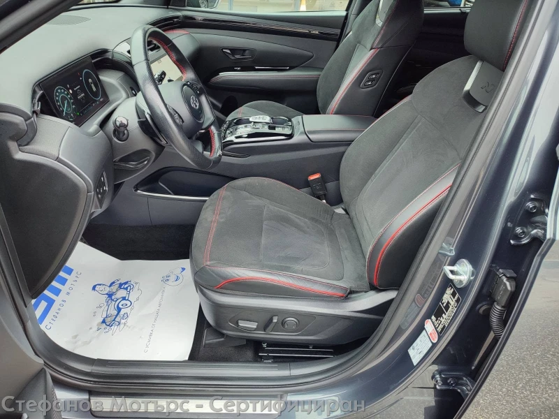 Hyundai Tucson 4WD N Line 1.6T-GDi Plug-in-Hybrid (265hp) AT6, снимка 12 - Автомобили и джипове - 53466495
