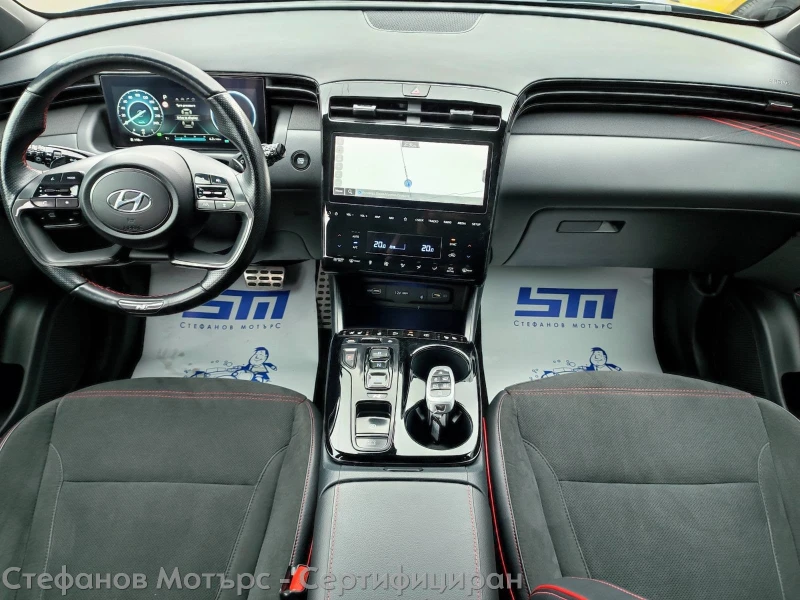 Hyundai Tucson 4WD N Line 1.6T-GDi Plug-in-Hybrid (265hp) AT6, снимка 11 - Автомобили и джипове - 53466495