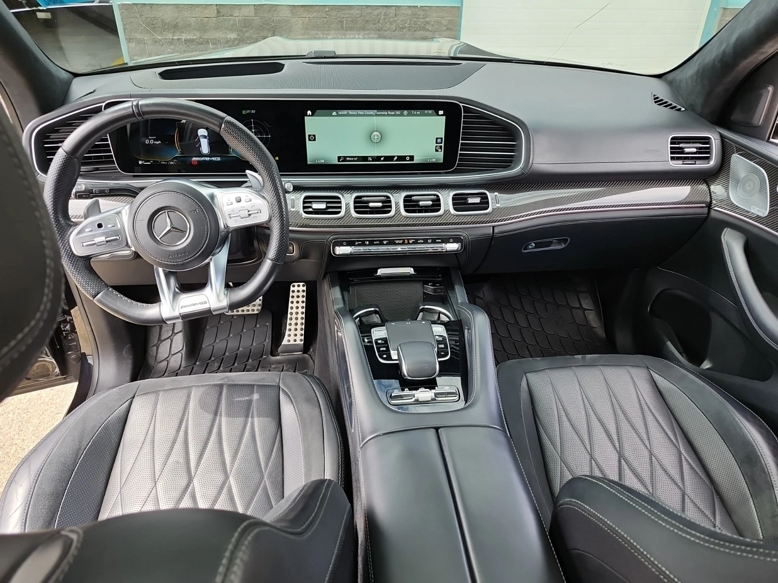 Mercedes-Benz GLS 63 AMG * ЦЕНА ДО БЪЛГАРИЯ * (CARFAX) - изображение 8