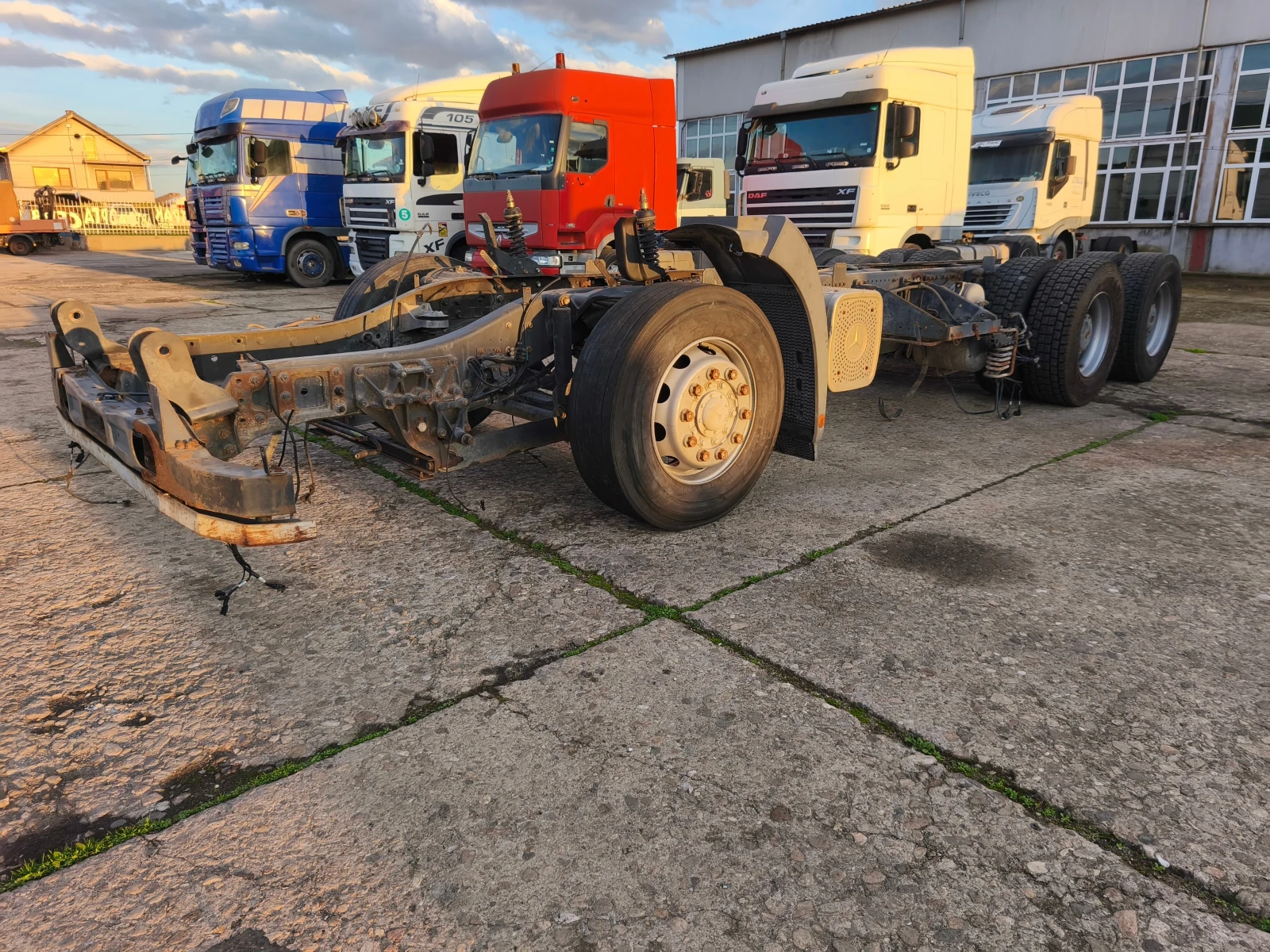 Mercedes-Benz Actros шаси Axor, снимка 1