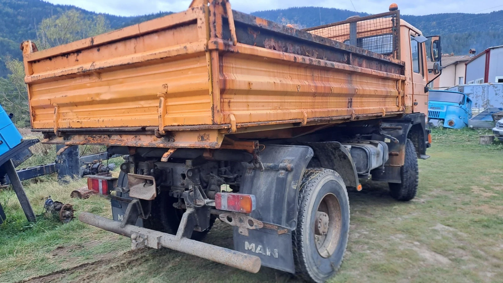 Man 12.222 4x4 Самосвал - изображение 4