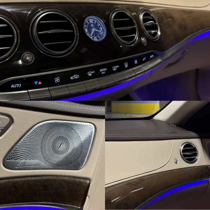 Mercedes-Benz S 500 AMG/Burmester/Distronic/Pano/HUD, снимка 5 - Автомобили и джипове - 52573272