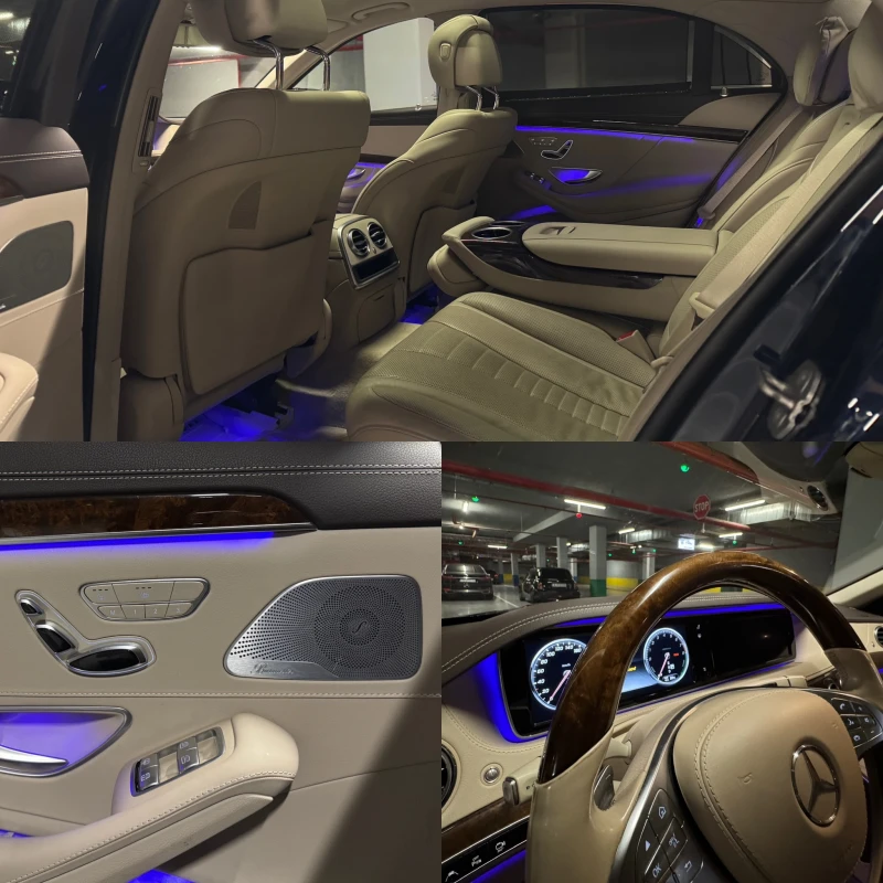 Mercedes-Benz S 500 AMG/Burmester/Distronic/Pano/HUD, снимка 6 - Автомобили и джипове - 52573272