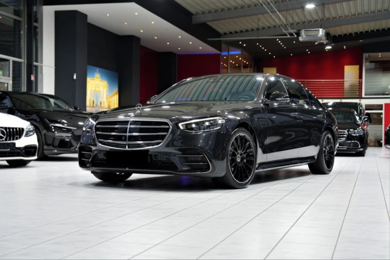 Mercedes-Benz S 500 AMG/ LONG/ 4-MATIC/ NIHGT/ BURM/ PANO/ TV/ 360/   , снимка 3 - Автомобили и джипове - 50564593