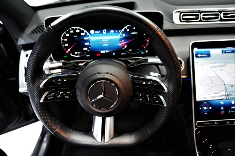 Mercedes-Benz S 500 AMG/ LONG/ 4-MATIC/ NIHGT/ BURM/ PANO/ TV/ 360/   , снимка 10 - Автомобили и джипове - 50564593