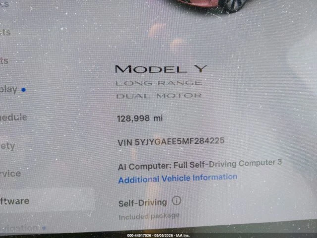 Tesla Model Y * LONG RANGE* DUAL MOTOR* КОЖА* ПОДГРЕВ* ПАНОРАМА*, снимка 14 - Автомобили и джипове - 54881490