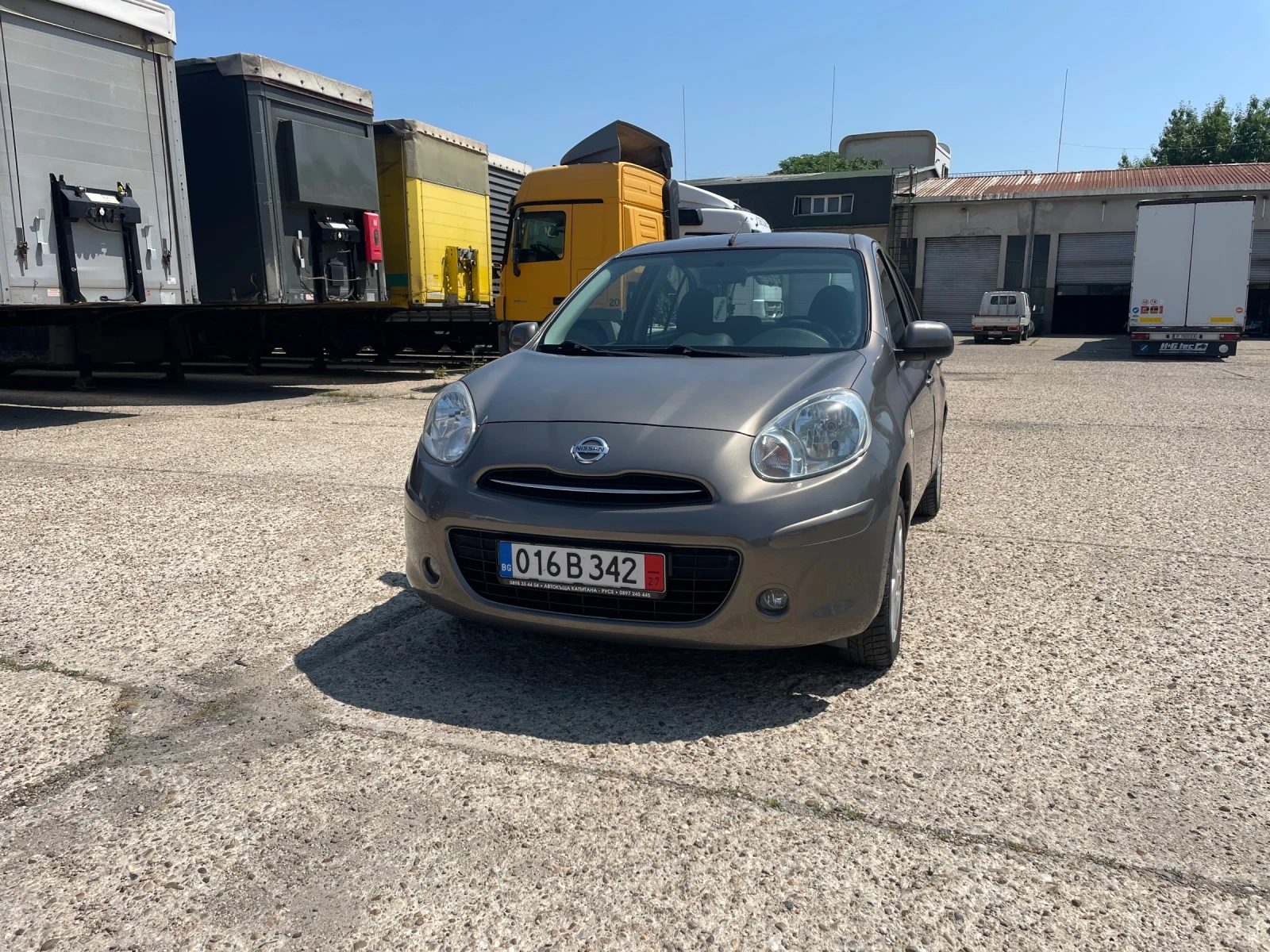 Nissan Micra 1.2 бензин-ГАЗ 80кс, снимка 1