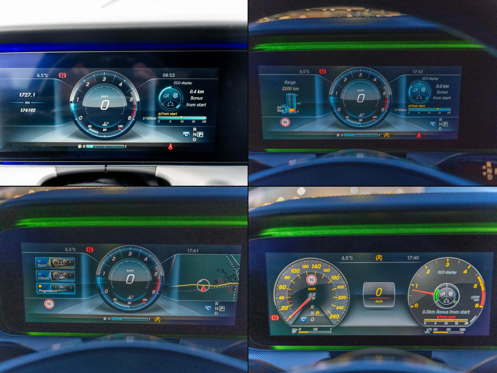 Mercedes-Benz E 220 AMG HEAD-UP Widescreen, 360   | Mobile.bg   13
