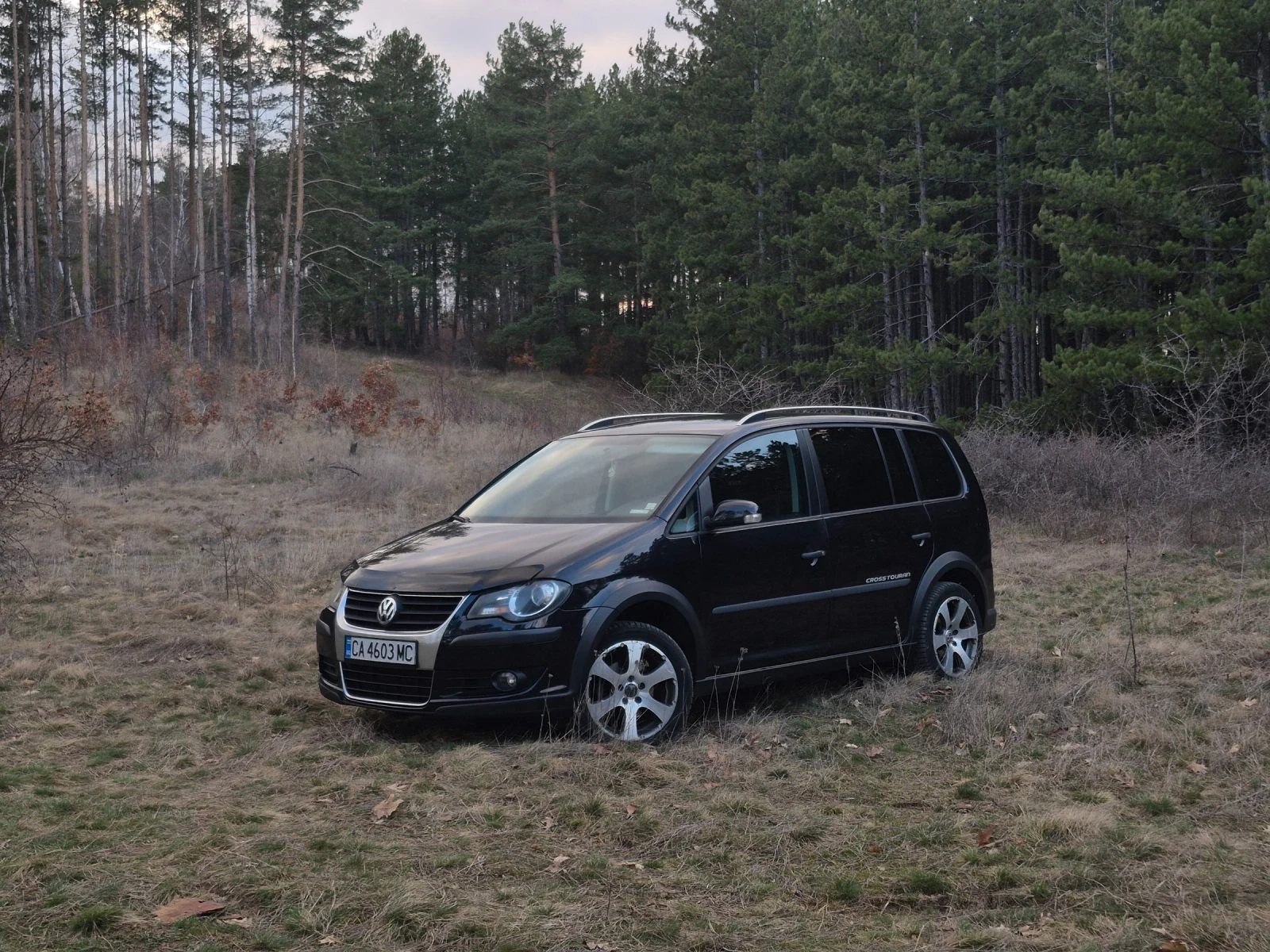 VW Touran CrossTouran-1.9TDI, 6+ 1, РЕАЛНИ КМ!