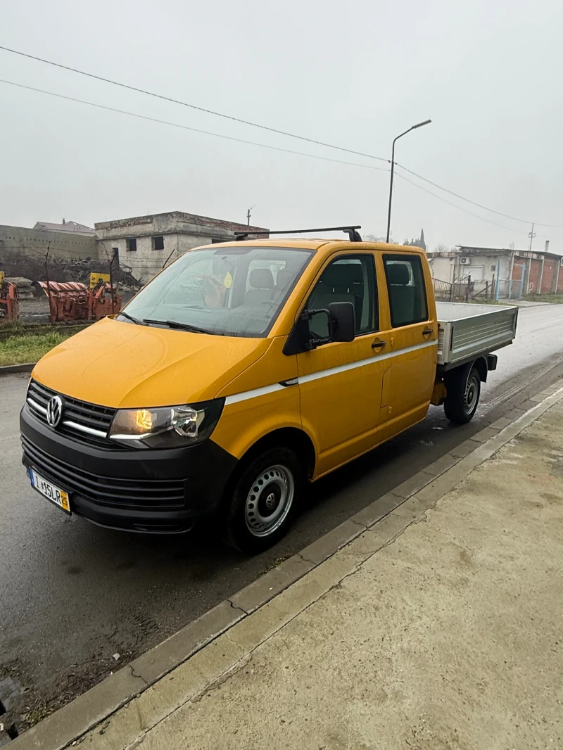 VW Transporter 2.0 , Климатик , 6 места, снимка 3 - Бусове и автобуси - 53212470