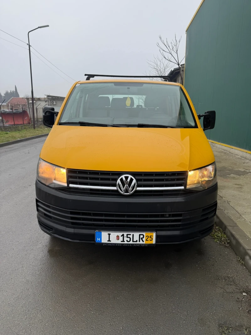 VW Transporter 2.0 , Климатик , 6 места, снимка 2 - Бусове и автобуси - 53212470