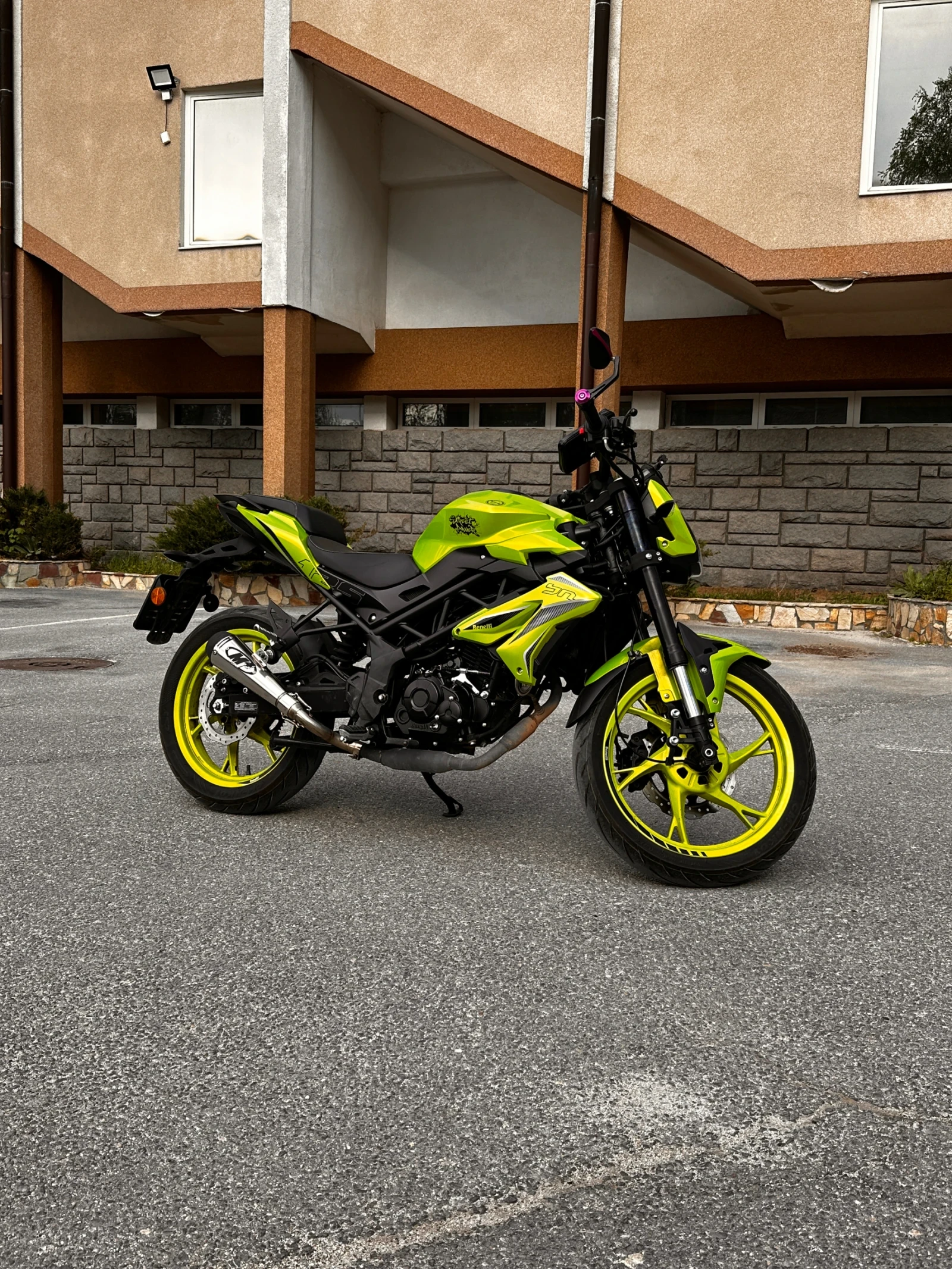 Benelli 125 Аспух - изображение 4