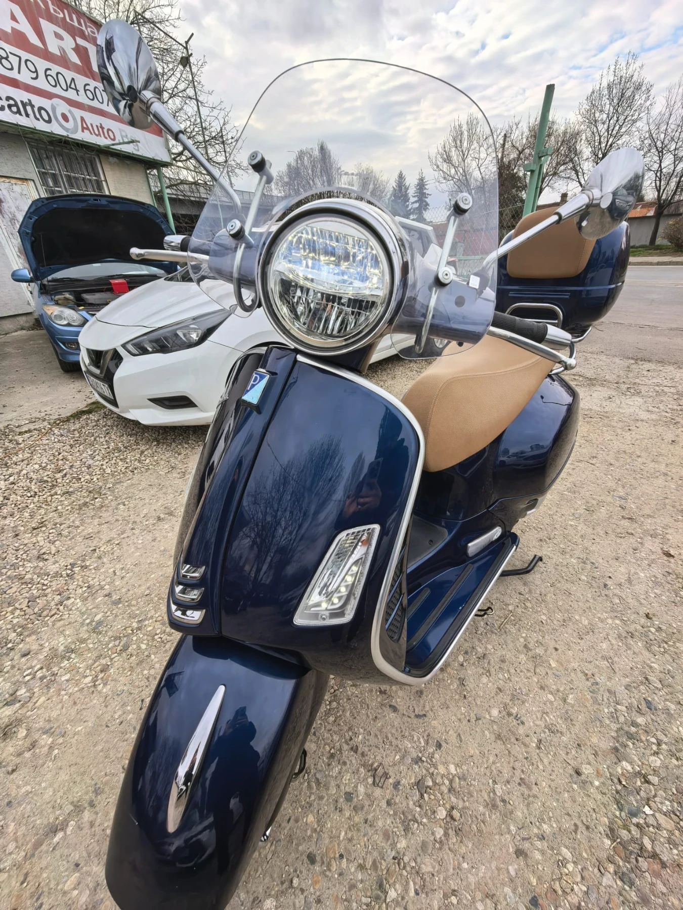 Vespa GTS 300, 2021г., снимка 2 - Мотоциклети и мототехника - 53955603